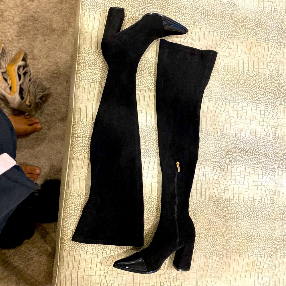PLT over the knee boots